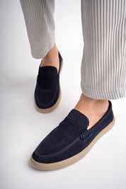 Muggo DENZEL Guaranteed Casual Classic Genuine Leather Casual  Comfortable Orthopedic Laceless Men Shoes
