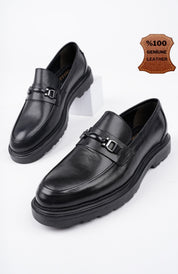Muggo FABREGAS Genuine Leather Classic Casual Orthopedic Men Shoes