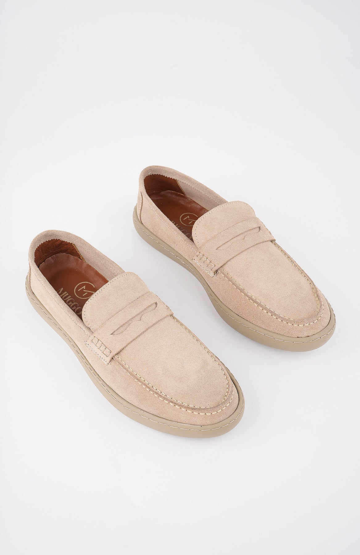Muggo DENZEL Guaranteed Casual Classic Genuine Leather Casual  Comfortable Orthopedic Laceless Men Shoes