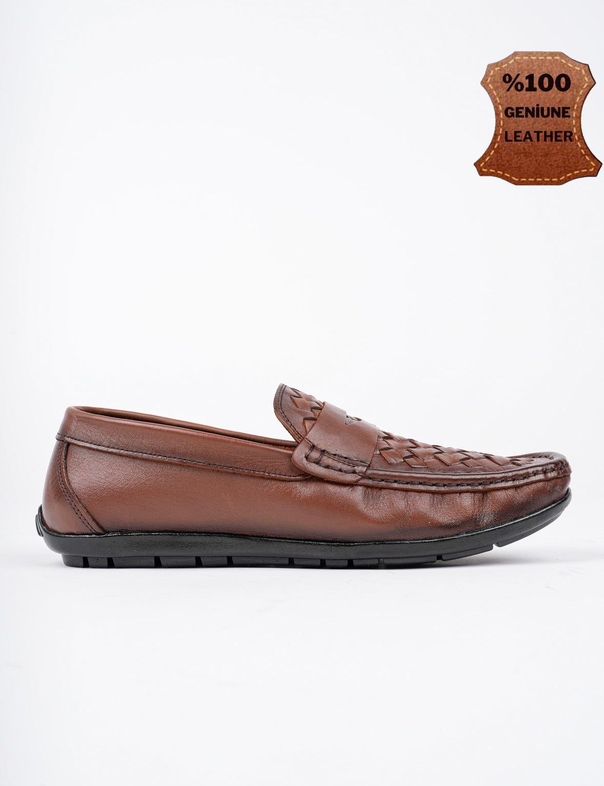 Muggo WOLTZ Guaranteed Classic Genuine Leather Casual Men Shoes