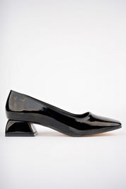 Muggo LILITH Guaranteed Square-Toed Short Heeled Women Casual Shoes