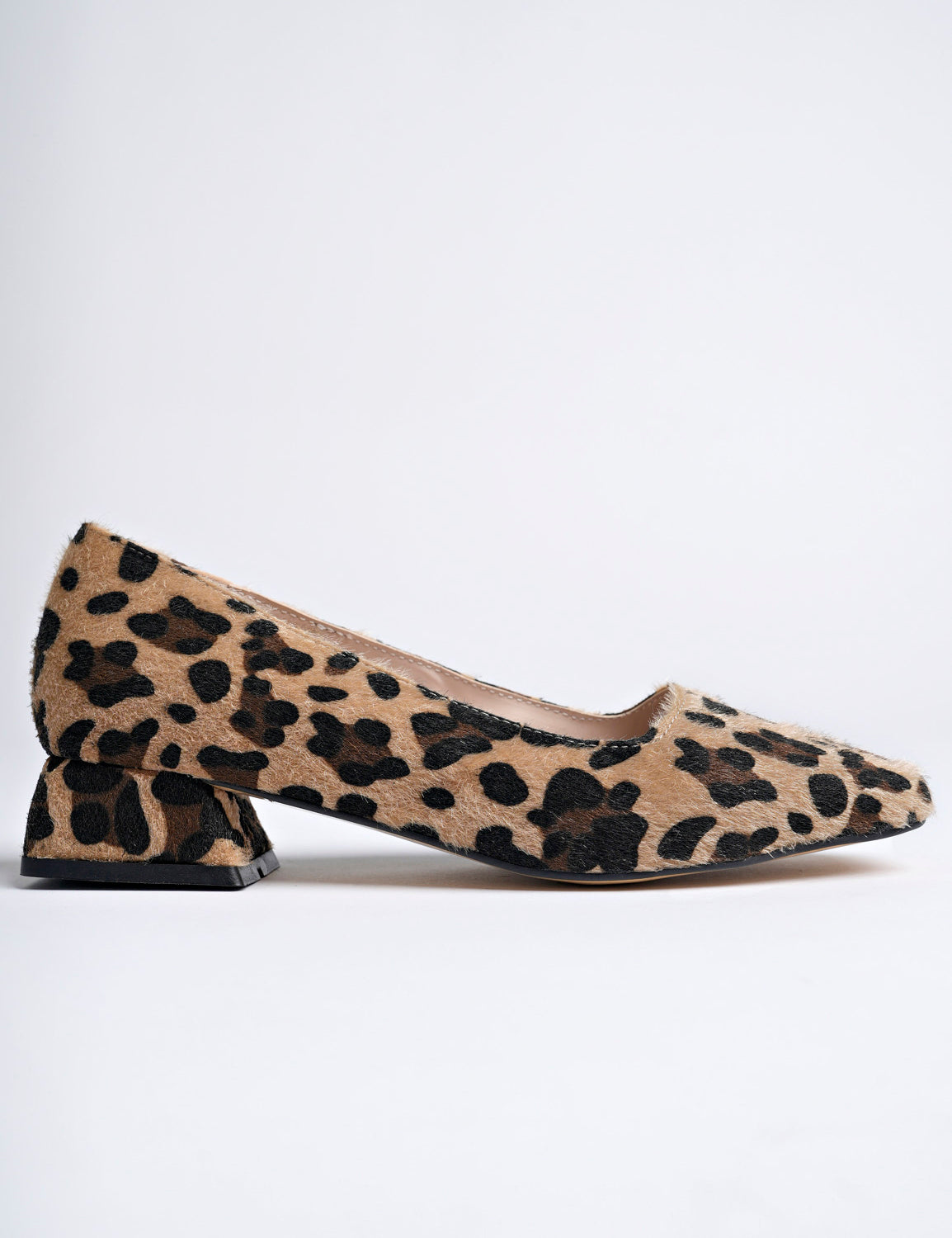 Muggo LILITH Guaranteed Square-Toed Short Heeled Women Casual Shoes