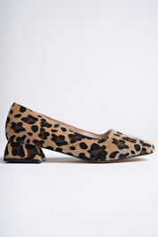 Muggo LILITH Guaranteed Square-Toed Short Heeled Women Casual Shoes