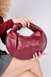 Muggo CAPSULE Women’s Knotted Oval Handbag