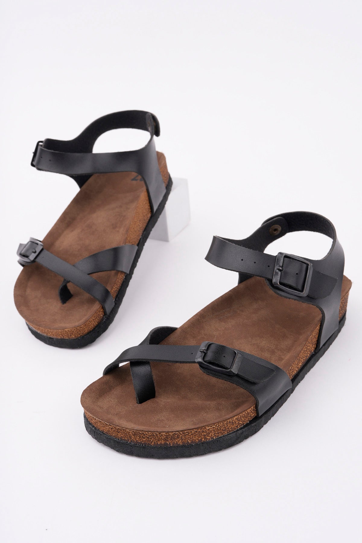 Muggo BLAUS Adjustable Buckle Daily Women’s Toe Post Sandal