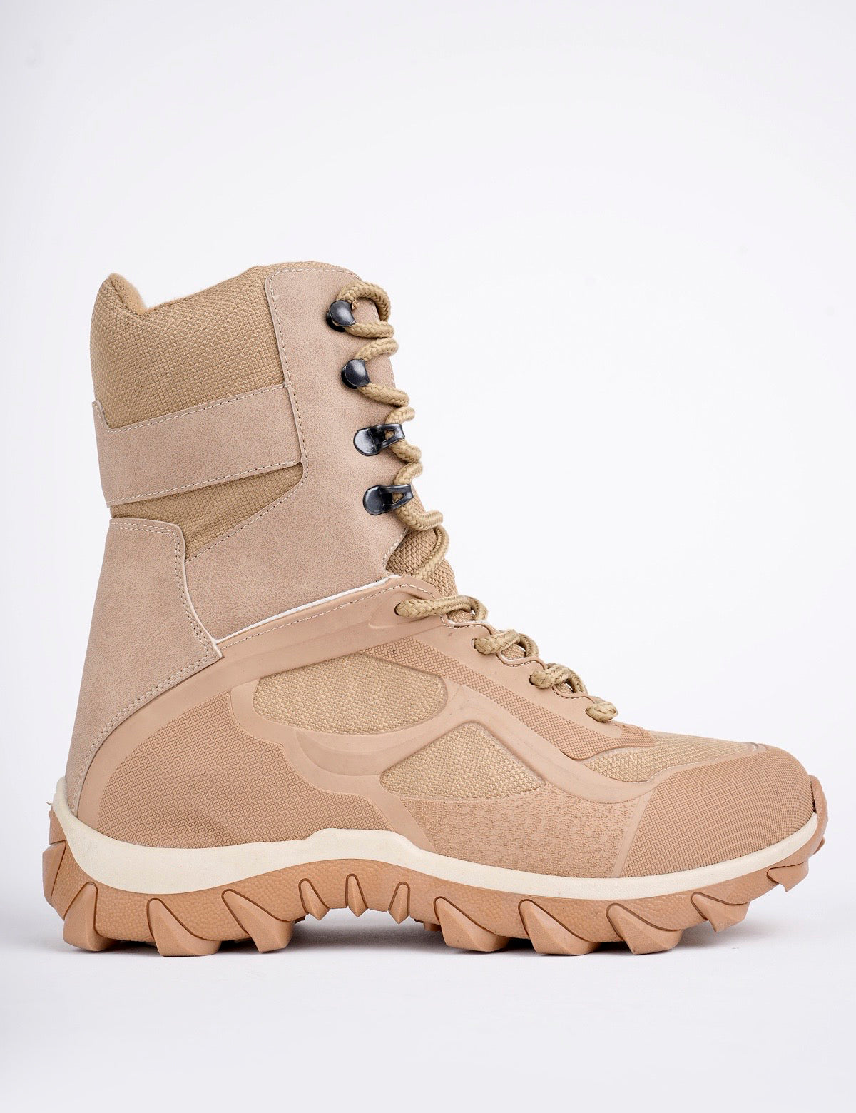 Muggo LOVAX Guaranteed Tactical Combat Zippered and Laced Combat Desert Boot