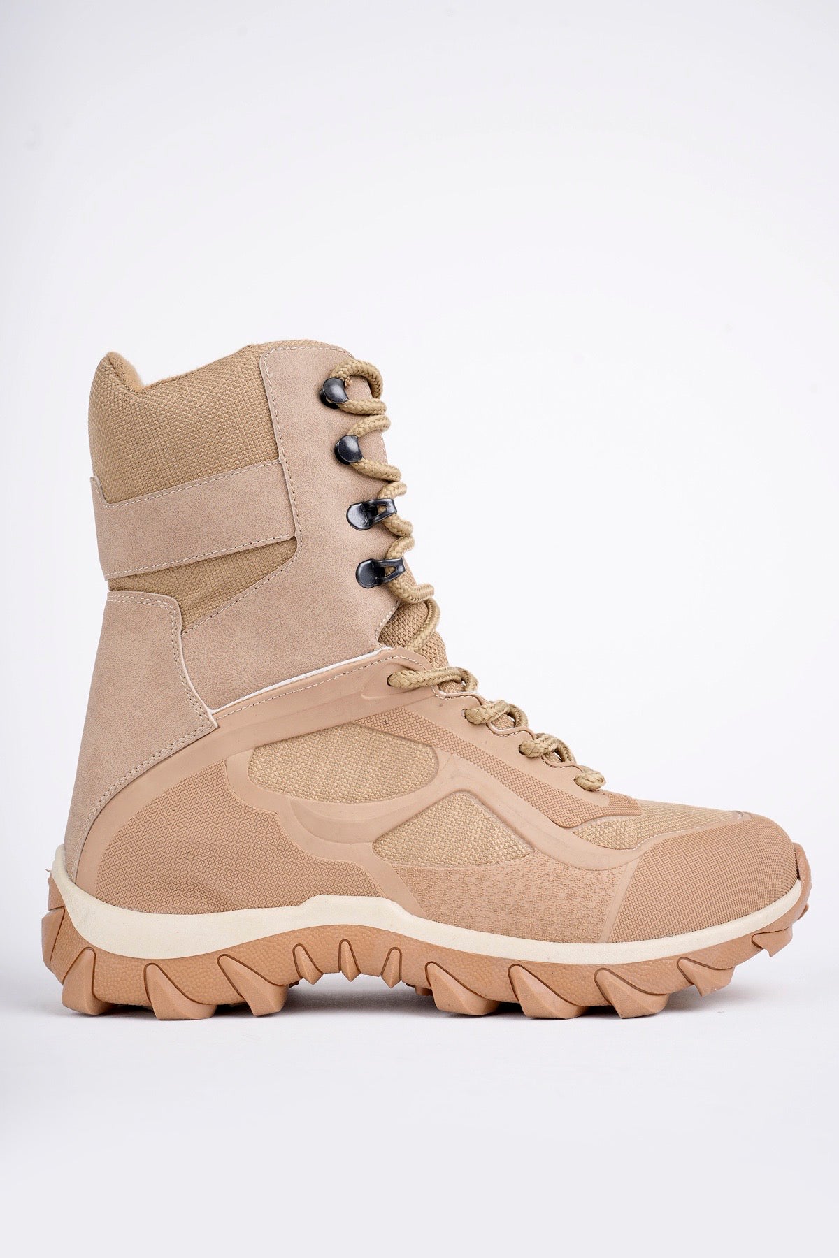 Muggo LOVAX Guaranteed Tactical Combat Zippered and Laced Combat Desert Boot