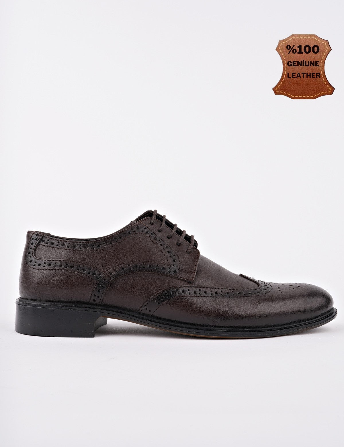 Muggo H046 Genuine Leather Classic Men Shoes