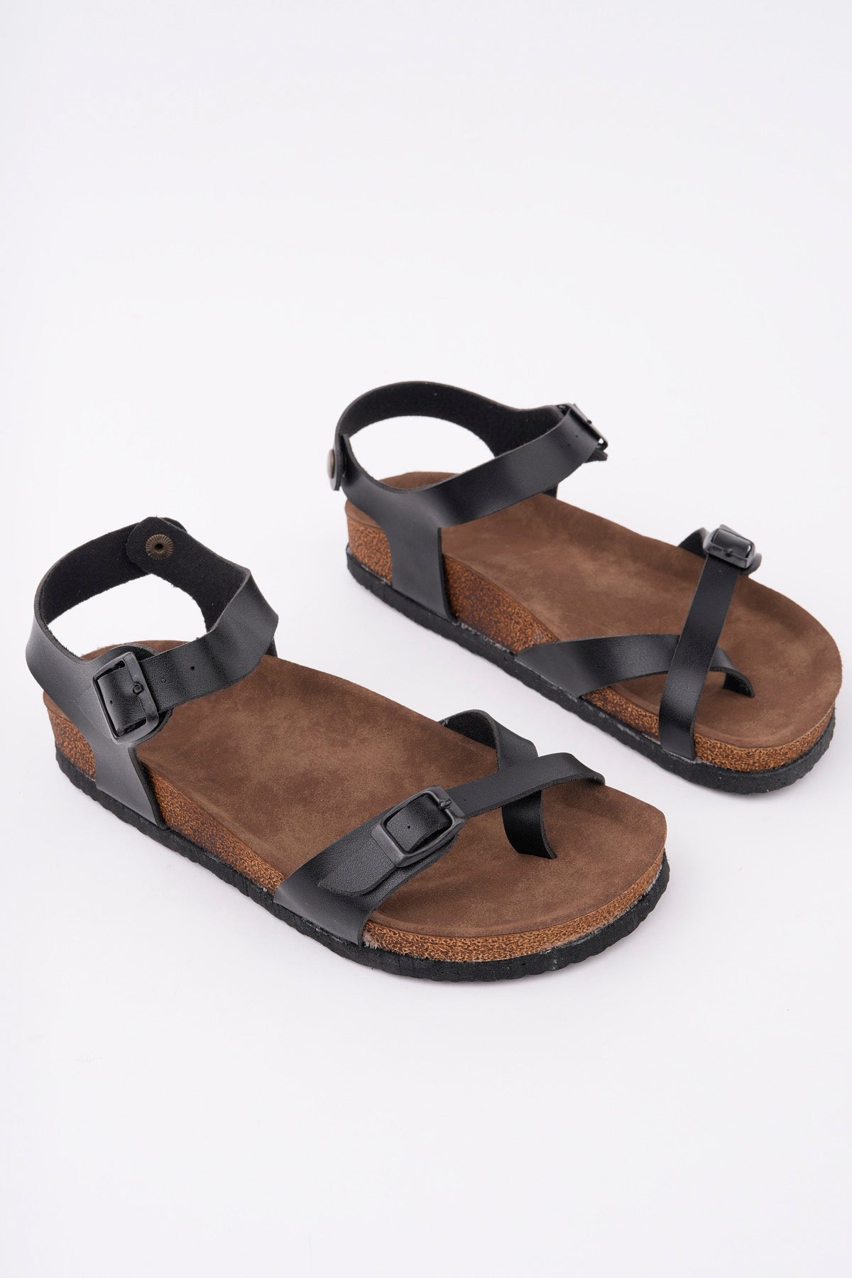 Muggo BLAUS Adjustable Buckle Daily Women’s Toe Post Sandal