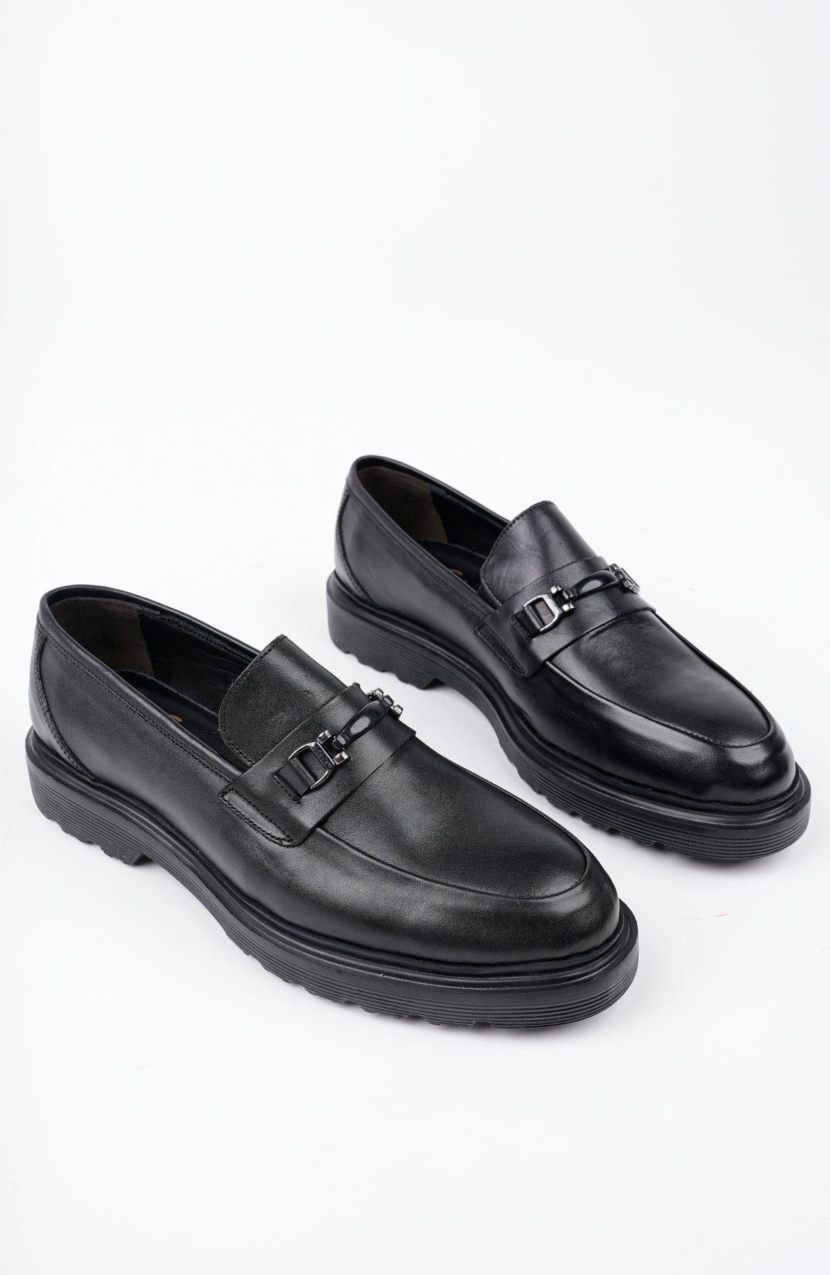 Muggo FABREGAS Genuine Leather Classic Casual Orthopedic Men Shoes