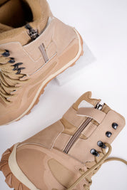 Muggo LOVAX Guaranteed Tactical Combat Zippered and Laced Combat Desert Boot