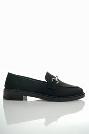 Muggo SUSSIE Guaranteed Metal Buckled Women Loafer Casual Shoes
