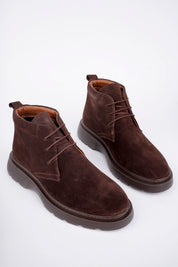 Muggo HENRY Guaranteed Laced Genuine Leather Comfortable Sole Men Chelsea Boot