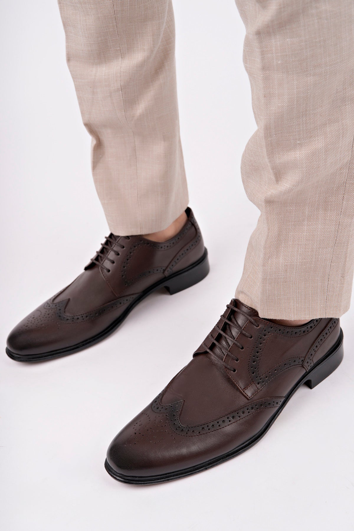 Muggo H046 Genuine Leather Classic Men Shoes
