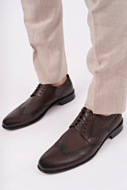 Muggo H046 Genuine Leather Classic Men Shoes