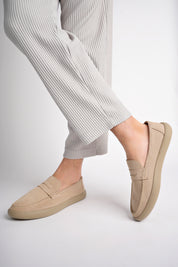Muggo DENZEL Guaranteed Casual Classic Genuine Leather Casual  Comfortable Orthopedic Laceless Men Shoes