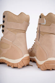 Muggo LOVAX Guaranteed Tactical Combat Zippered and Laced Combat Desert Boot