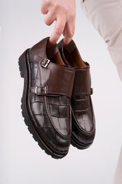 Muggo DIEGO Classic Genuine Leather Casual Orthopedic Men’s Shoe