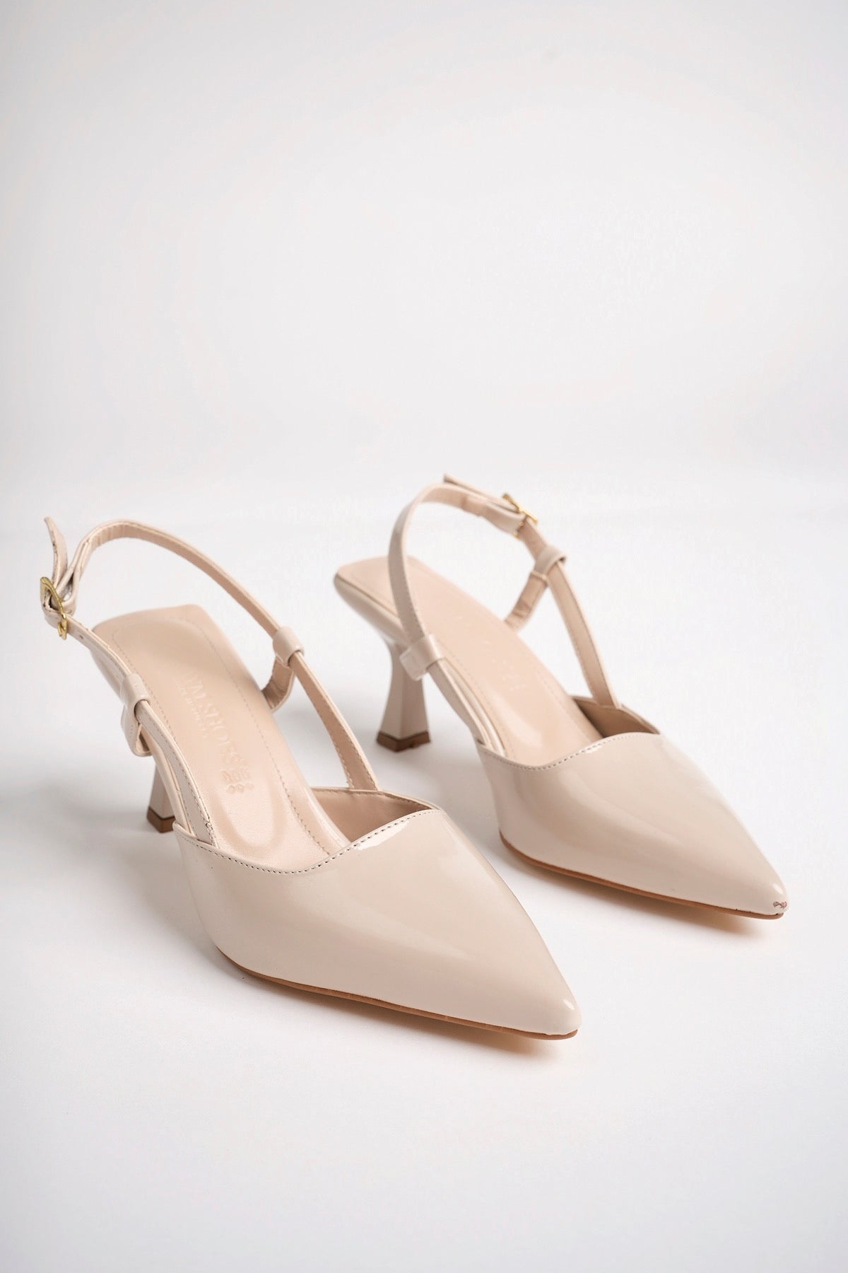 Muggo ZENDAYA Guaranteed Pointed Toe Open Sides Women Classic Heeled Shoes