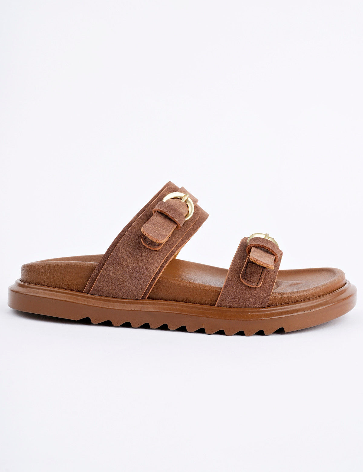 Muggo OVELA Double-Strap Adjustable Belted Casual Women Slippers