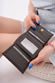 Muggo LITTLE Women’s Wallet with Zippered Coin & Bill Compartment