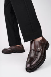 Muggo DIEGO Classic Genuine Leather Casual Orthopedic Men’s Shoe