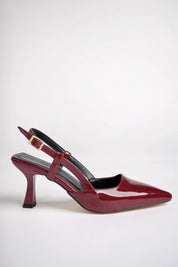 Muggo ZENDAYA Guaranteed Pointed Toe Open Sides Women Classic Heeled Shoes