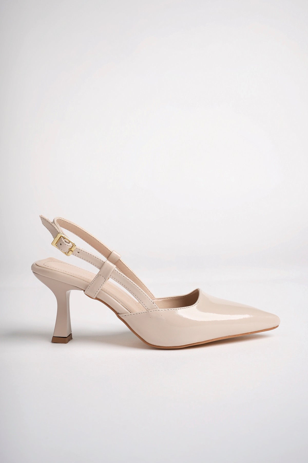 Muggo ZENDAYA Guaranteed Pointed Toe Open Sides Women Classic Heeled Shoes