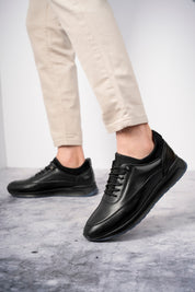 Muggo Fire Guaranteed Men Casual Classic Genuine Leather Casual  Comfortable Orthopedic Shoes
