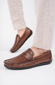 Muggo WOLTZ Guaranteed Classic Genuine Leather Casual Men Shoes