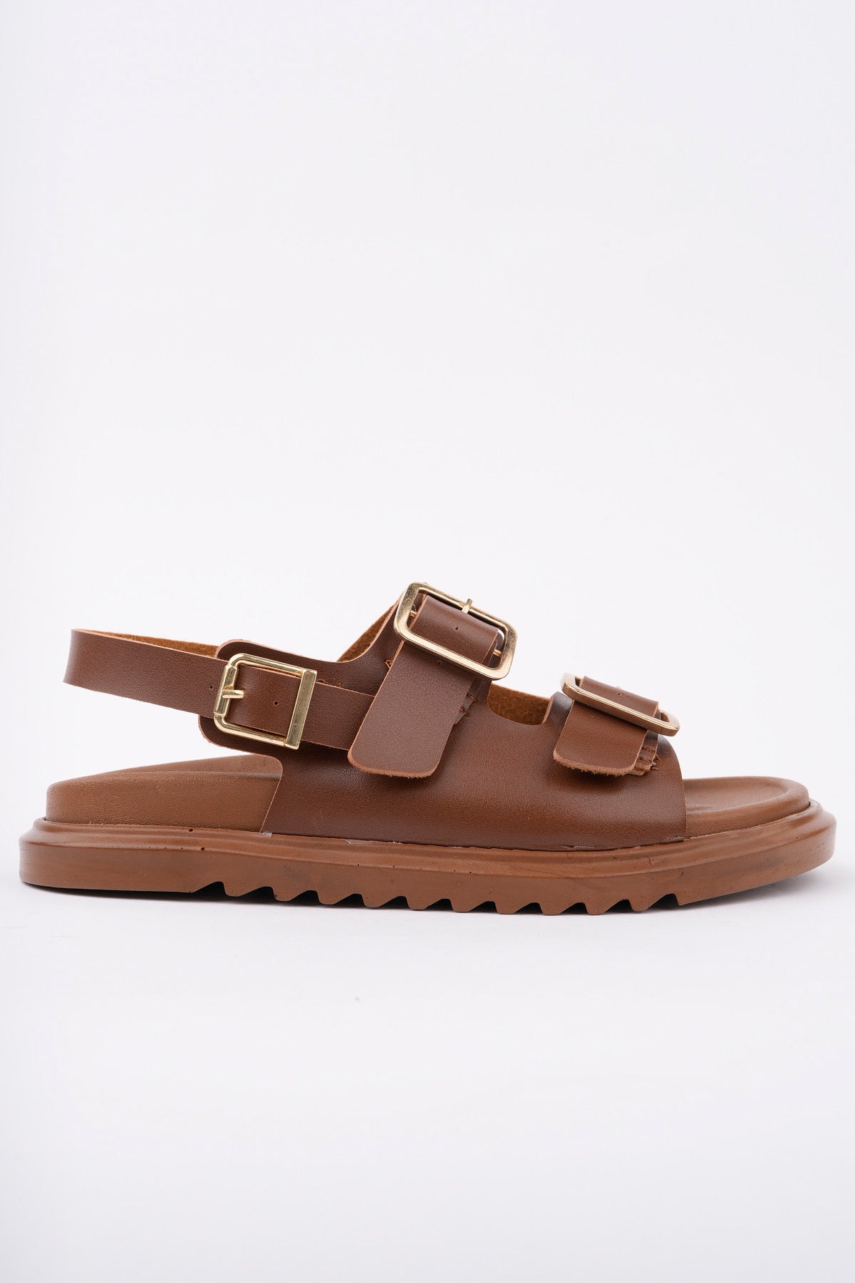 Muggo MEGGIE Double-Strap Adjustable Buckle Daily Women’s Sandal