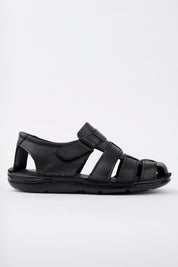 Muggo Edinburg Guaranteed Men Casual Genuine Leather Comfortable Soft Sole Orthopedic Sandal