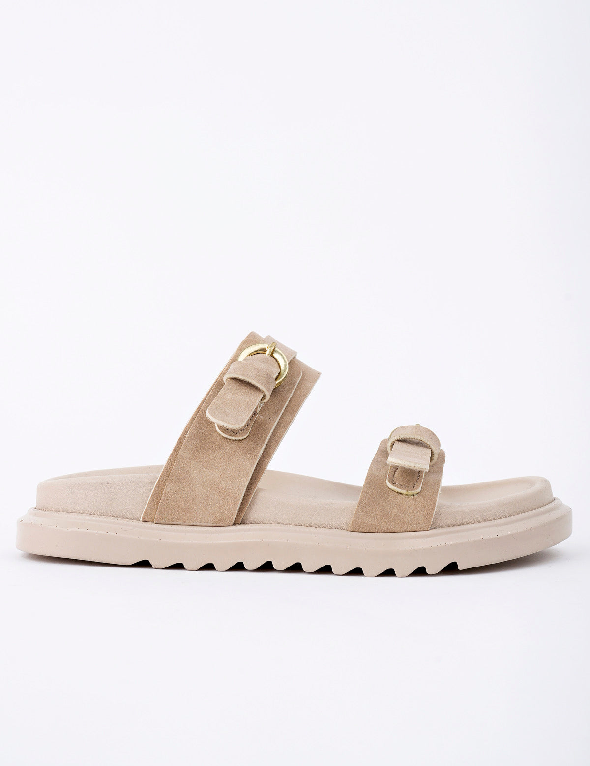 Muggo OVELA Double-Strap Adjustable Belted Casual Women Slippers