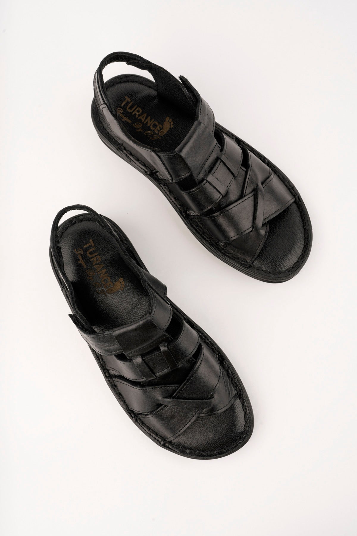 Muggo Charles Guaranteed Men Casual Genuine Leather Comfortable Soft Sole Orthopedic Sandal