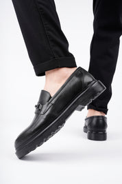 Muggo FABREGAS Genuine Leather Classic Casual Orthopedic Men Shoes