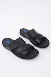 Muggo Eco Guaranteed Men Casual Genuine Leather Comfortable Soft Sole Orthopedic Slippers