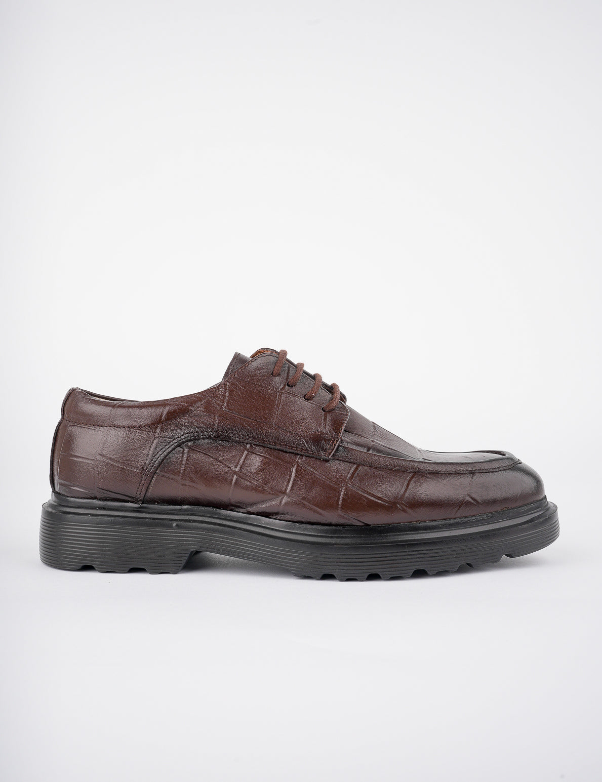 Muggo NORMAN Guaranteed Casual Classic Genuine Leather Casual  Comfortable Orthopedic Thick Sole Men Shoes