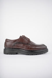 Muggo NORMAN Guaranteed Casual Classic Genuine Leather Casual  Comfortable Orthopedic Thick Sole Men Shoes