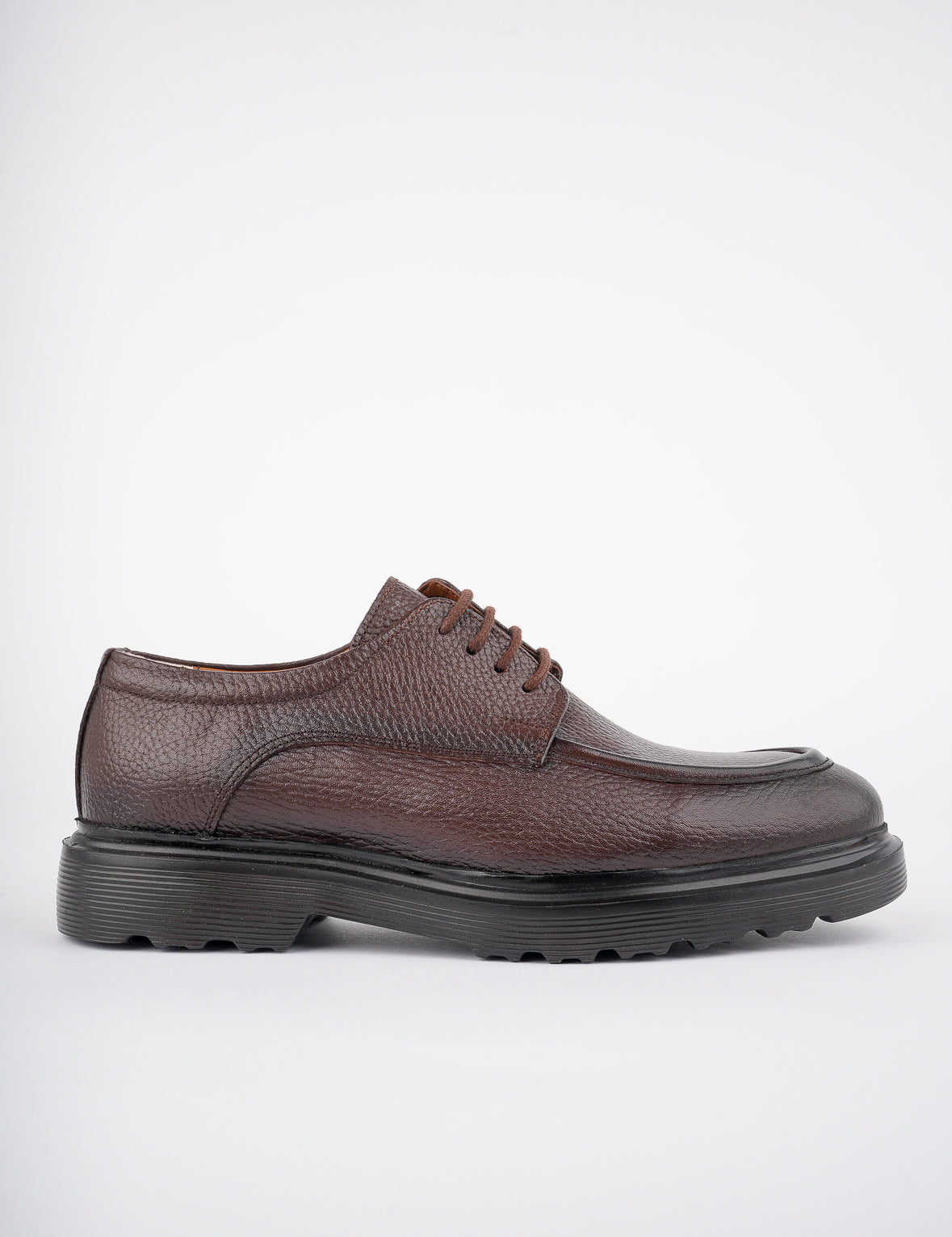 Muggo SAMUEL Guaranteed Casual Classic Genuine Leather Casual Comfortable Orthopedic Thick Sole Men Shoes