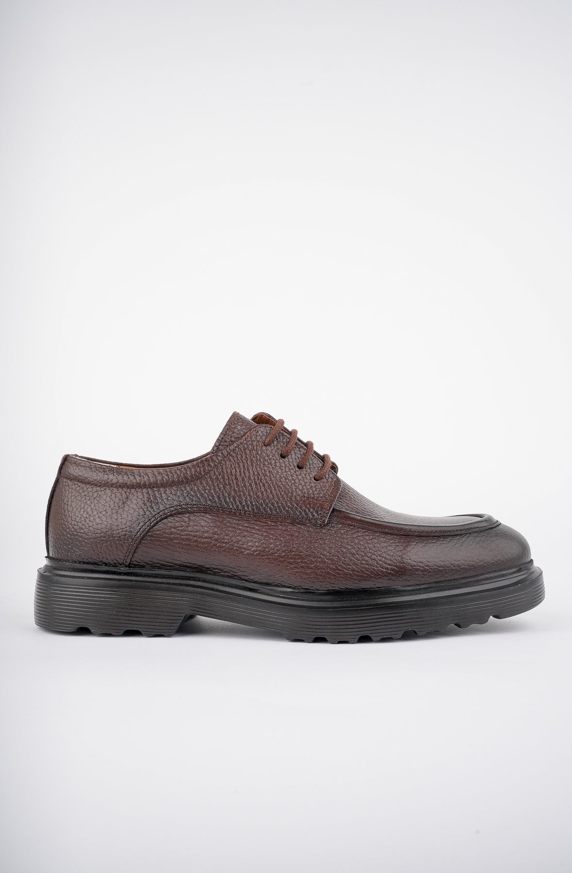 Muggo SAMUEL Guaranteed Casual Classic Genuine Leather Casual Comfortable Orthopedic Thick Sole Men Shoes