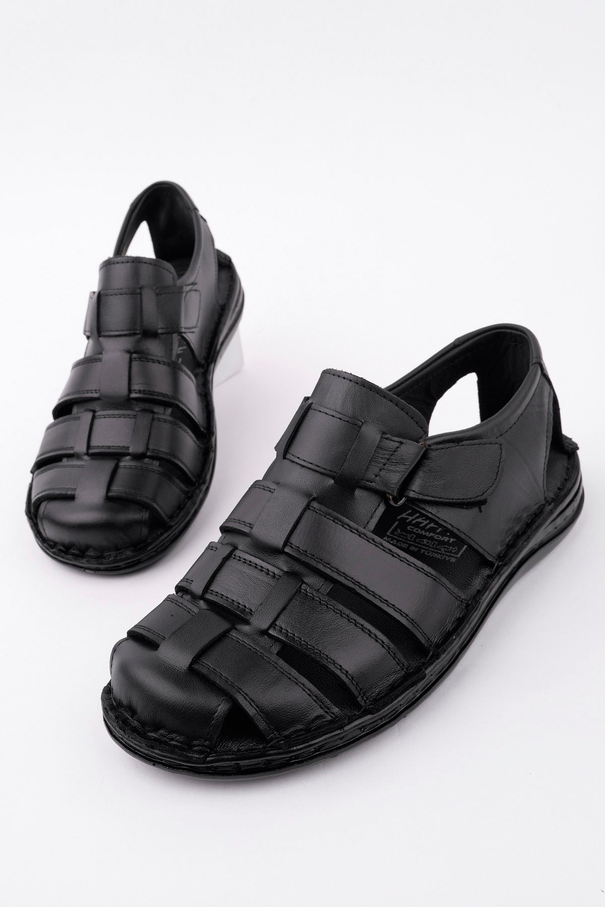 Muggo Edinburg Guaranteed Men Casual Genuine Leather Comfortable Soft Sole Orthopedic Sandal