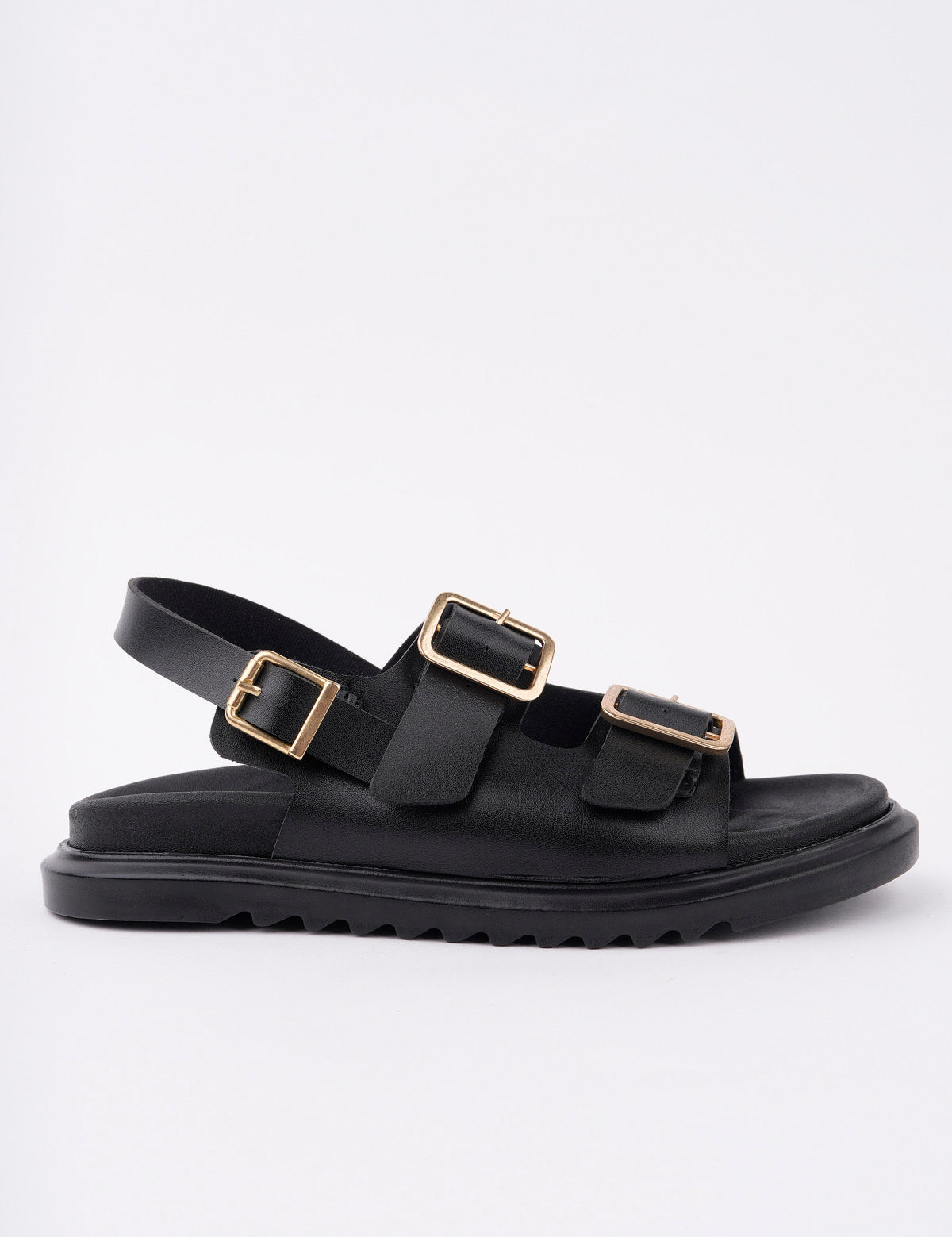 Muggo MEGGIE Double-Strap Adjustable Buckle Daily Women’s Sandal